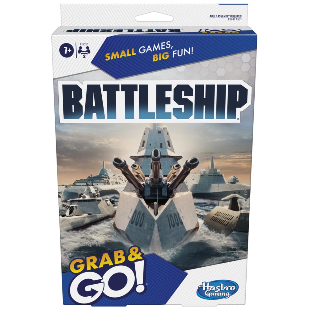 Hasbro Battleship Grab and Go Game — Toycra