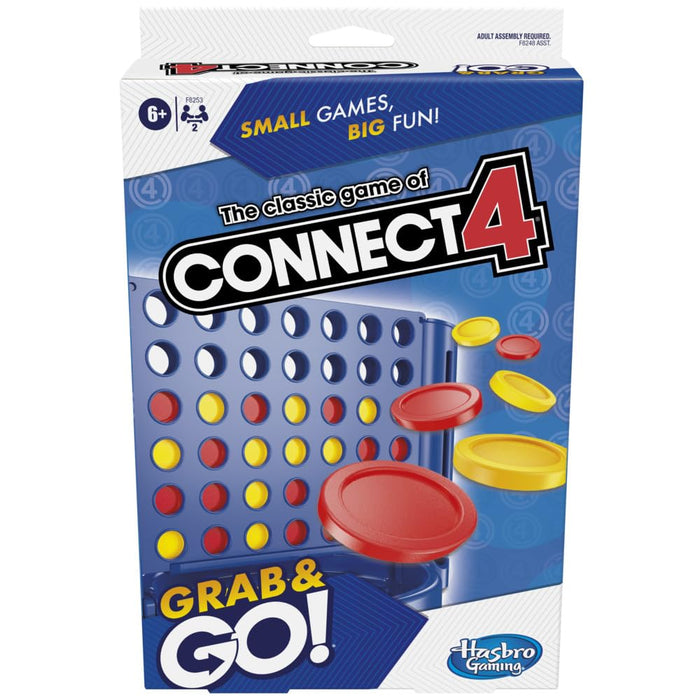 Hasbro Connect 4 Grab and Go Game-Board Games-Hasbro-Toycra