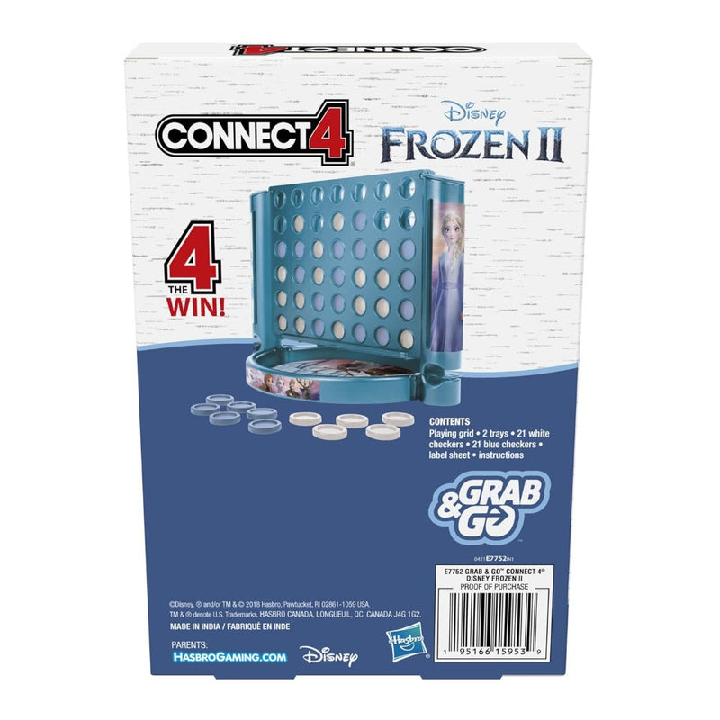 Hasbro Disney Frozen 2 Edition Grab and Go Connect 4