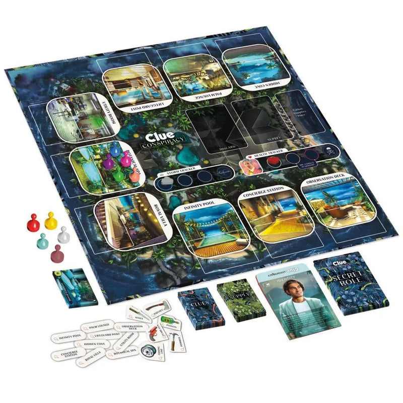 Hasbro Gaming Clue Conspiracy Board Game