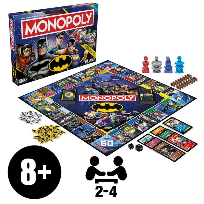 Hasbro Gaming Monopoly Batman Edition Board Game-Board Games-Hasbro-Toycra