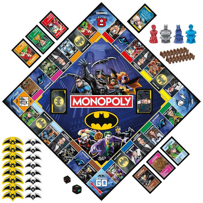 Hasbro Gaming Monopoly Batman Edition Board Game-Board Games-Hasbro-Toycra