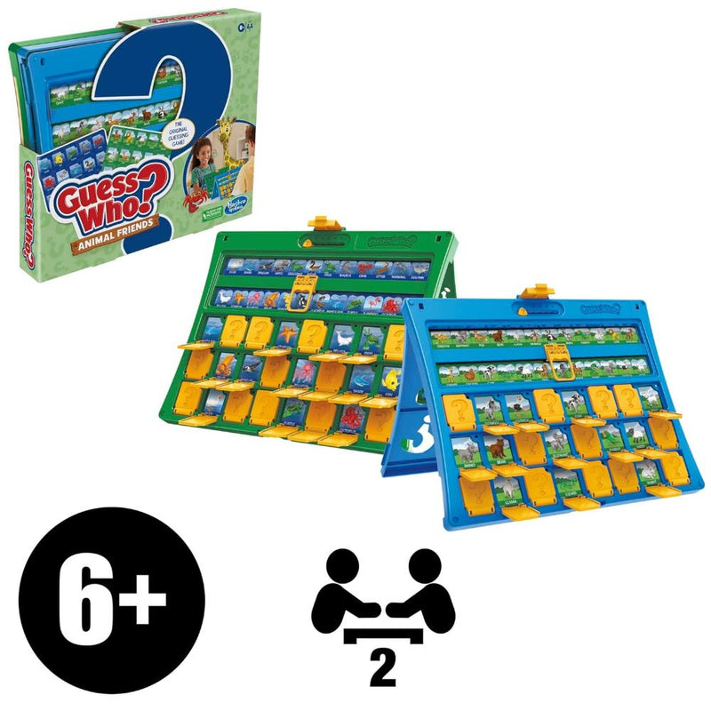 Hasbro Guess Who Animal Friends Board Game