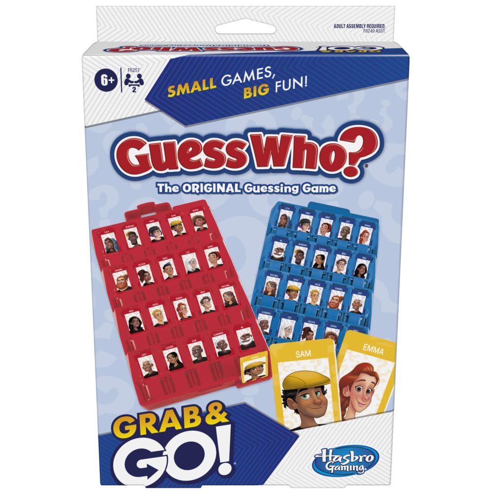 Hasbro Guess Who? Grab and Go Game - Main Image