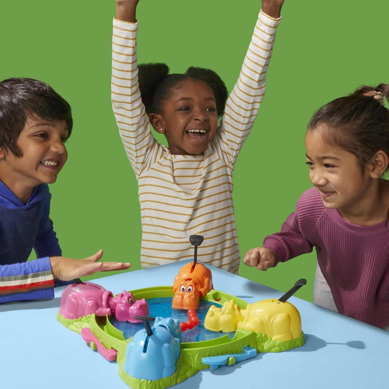 Hasbro Hungry Hungry Hippos Board Game for Preschoolers