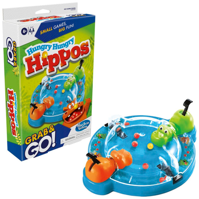 Hasbro Hungry Hungry Hippos Grab and Go Game-Kids Games-Hasbro-Toycra