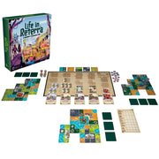 Hasbro Life in Reterra Board Game, Tile Laying Strategy Game
