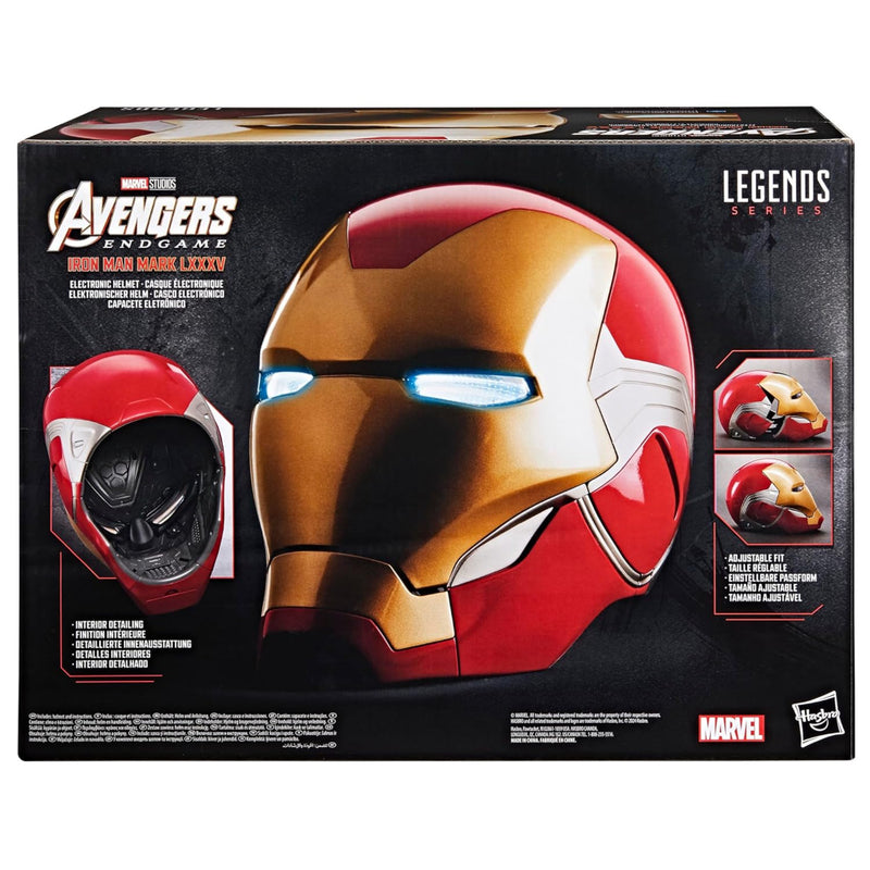 Hasbro Marvel Legends Series Iron Man Premium Electronic Helmet