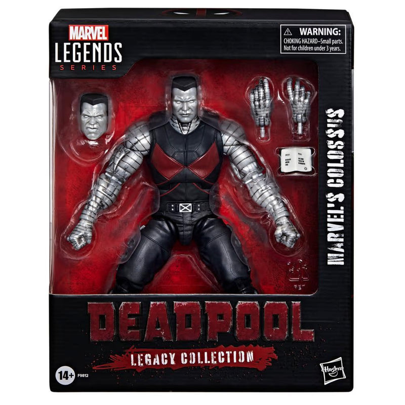 Hasbro Marvel Legends Series Marvel’s Colossus, Deadpool Collectible Action Figure (6”)