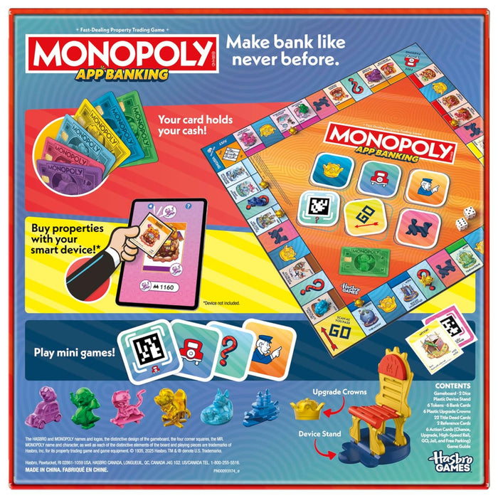 Hasbro Monopoly App Banking Board-Board Games-Hasbro-Toycra