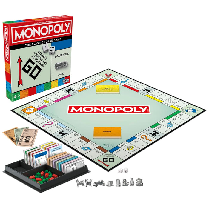 Hasbro Monopoly Classic Board Game-Board Games-Hasbro-Toycra