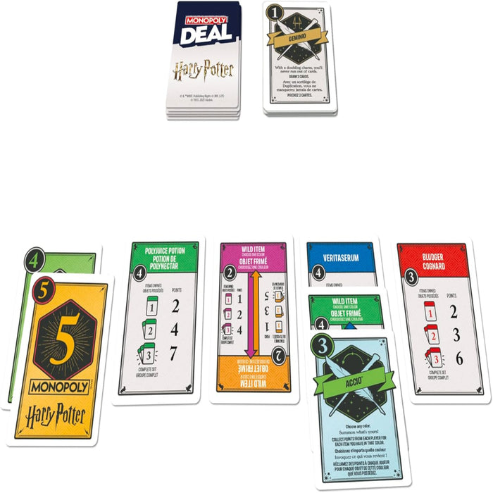 Hasbro Monopoly Deal: Harry Potter Card Game-Family Games-Hasbro-Toycra