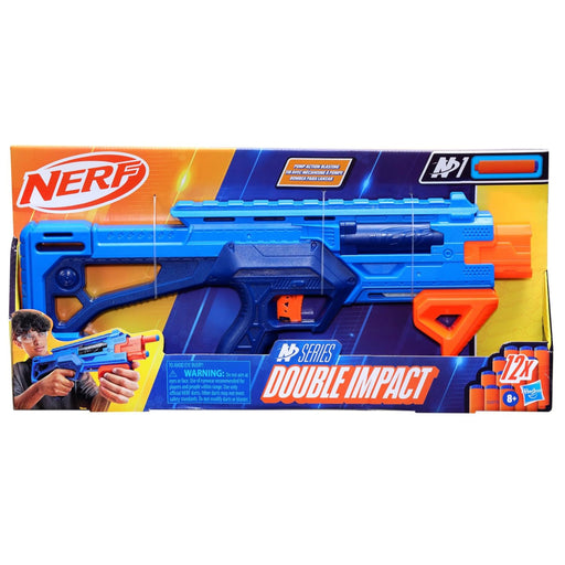 Hasbro Nerf N Series Double Impact Blaster-Action & Toy Figures-Hasbro-Toycra