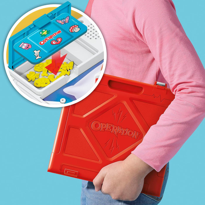 Hasbro Operation Electronic Board Game with All-in-One Carrying Case-Board Games-Hasbro-Toycra