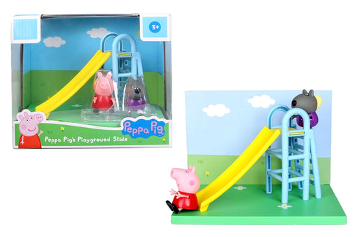 Hasbro Peppa Pig Peppa's Playground Slide Playset-Action & Toy Figures-Peppa Pig-Toycra