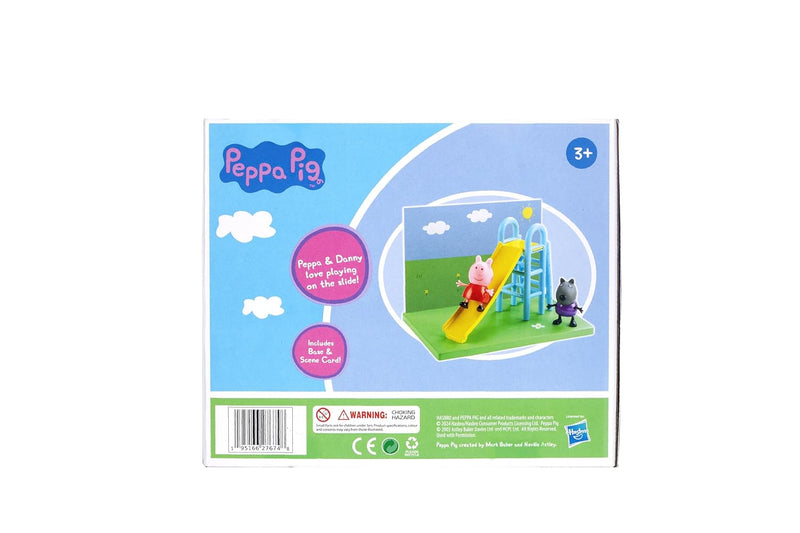 Hasbro Peppa Pig Peppa's Playground Slide Playset