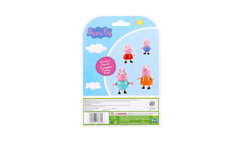 Hasbro Peppa's Family, 4 Family Figures