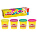 Hasbro Play-Doh 4 Pack Vibrant Colors-Arts & Crafts-Hasbro-Toycra