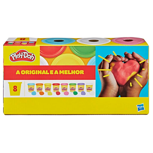 Hasbro Play-Doh 8 Pack Rainbow Colors-Arts & Crafts-Hasbro-Toycra