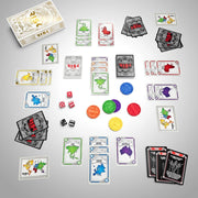 Hasbro Risk Strike Cards and Dice Game