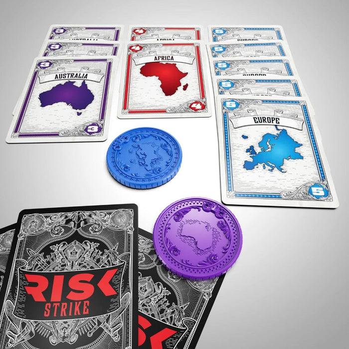 Hasbro Risk Strike Cards and Dice Game — Toycra
