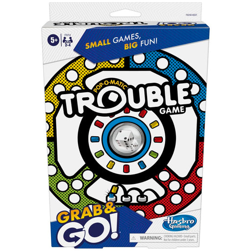 Hasbro Trouble Grab and Go Game-Kids Games-Hasbro-Toycra