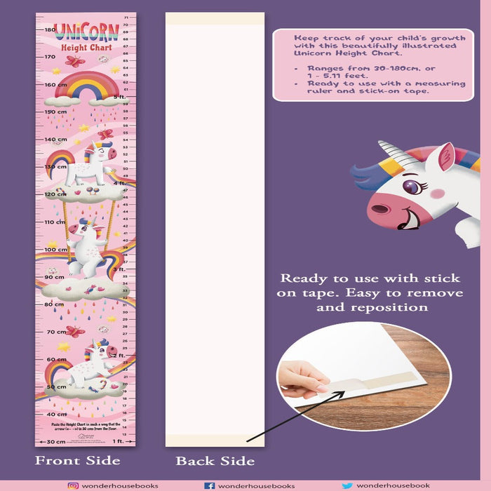 Height charts-Activity Books-WH-Toycra
