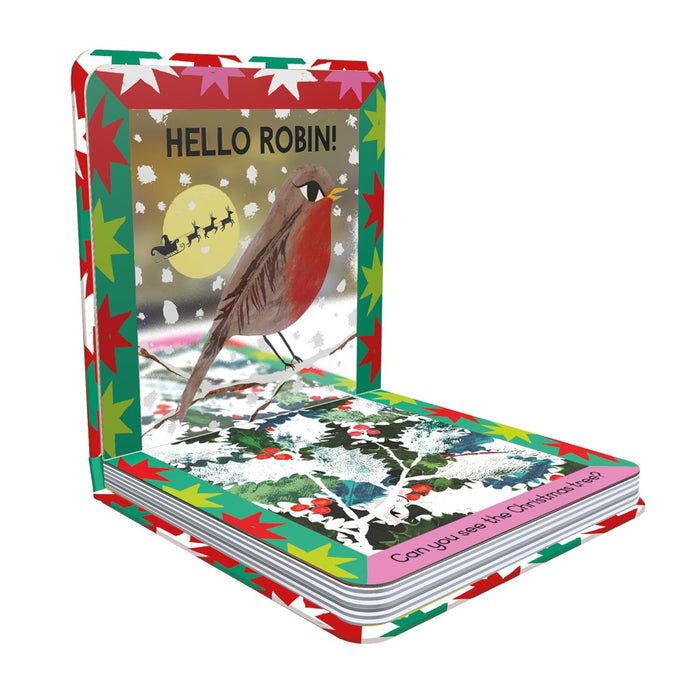Hello Santa!-Board Book-Pan-Toycra