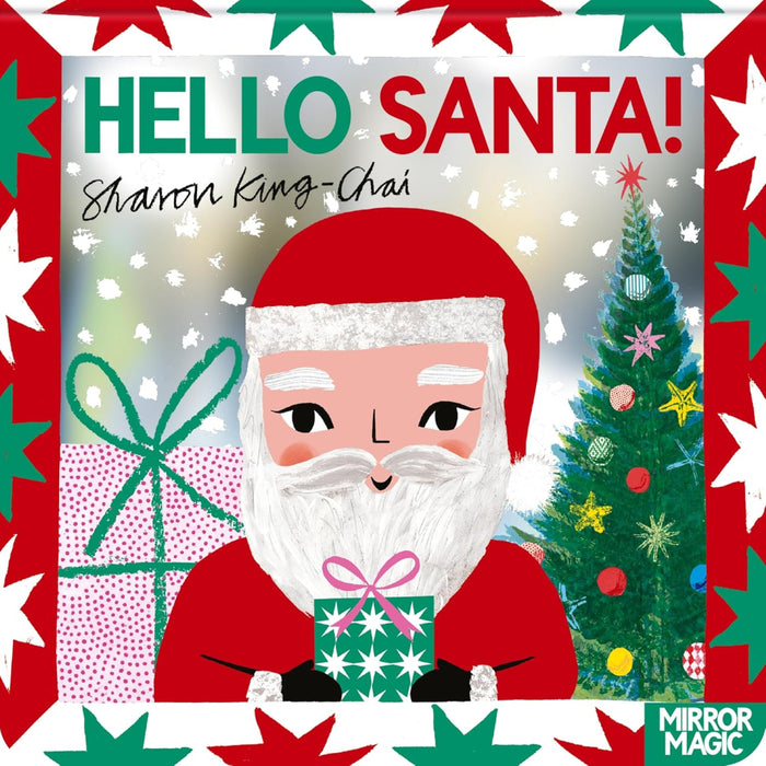 Hello Santa!-Board Book-Pan-Toycra