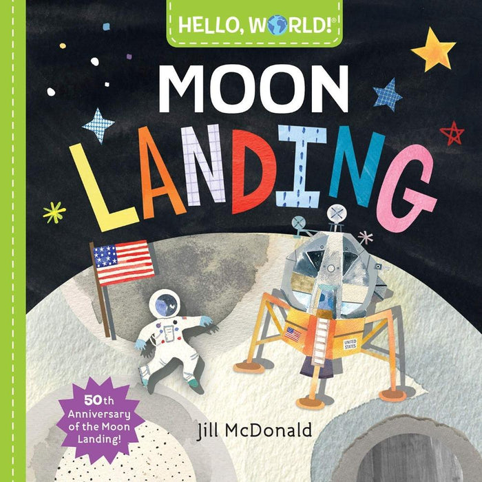 Hello, World! Moon Landing-Board Book-Prh-Toycra