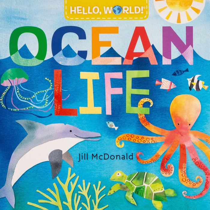 Hello, World! Ocean Life-Board Book-Prh-Toycra