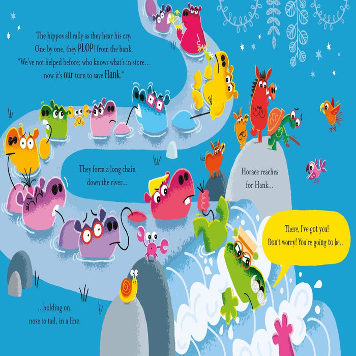 Helpfulness For Hippos-Board Book-Hc-Toycra