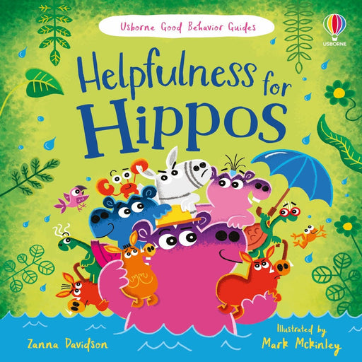 Helpfulness For Hippos-Board Book-Usb-Toycra