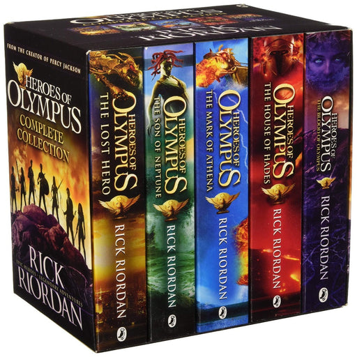 Heroes Of Olympus Complete Collection Box Set-Story Books-Prh-Toycra