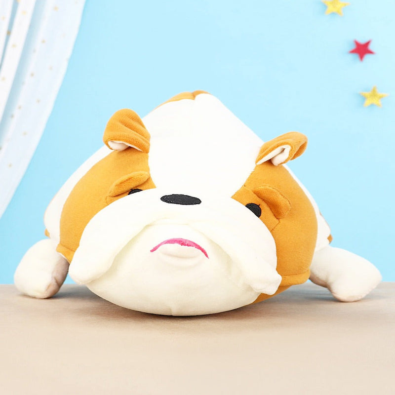 Hilife Flippo Plushies Reversible Monkey & Bull Soft Toy Brown - 40 cm