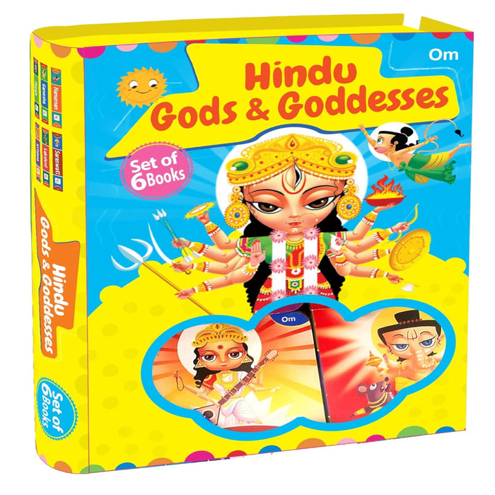 Hindu Gods & Goddesses Boxset - Set Of 6 Books-Mythology Book-Ok-Toycra