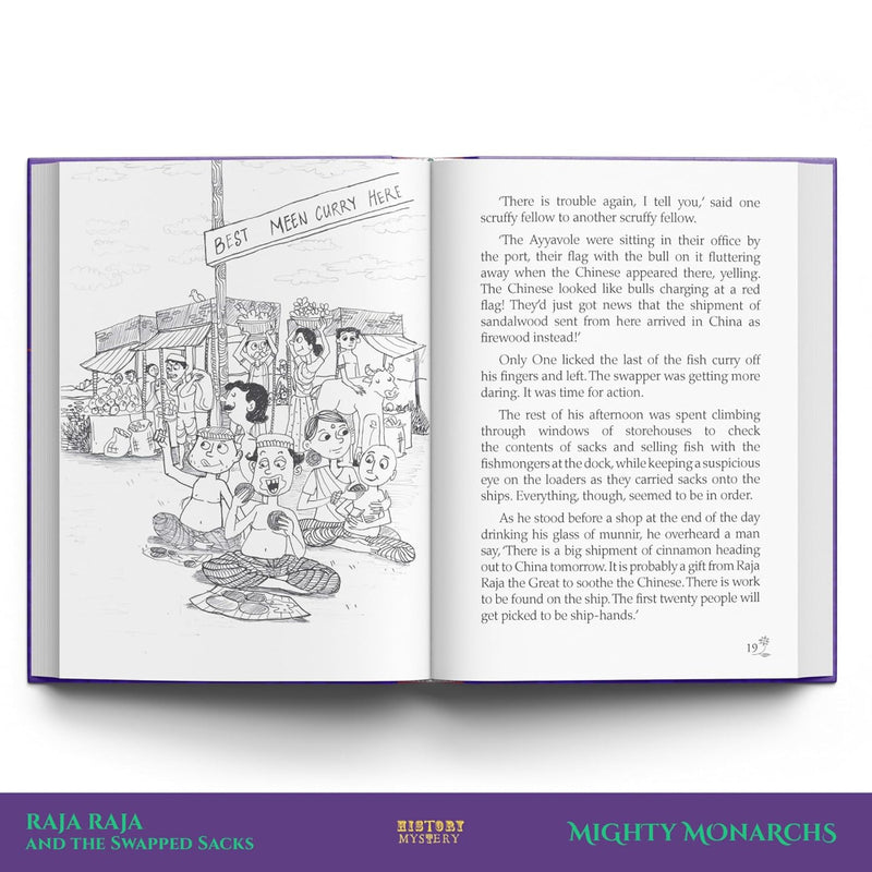 History Mystery : Mighty Monarchs (Age : 8 Years+)