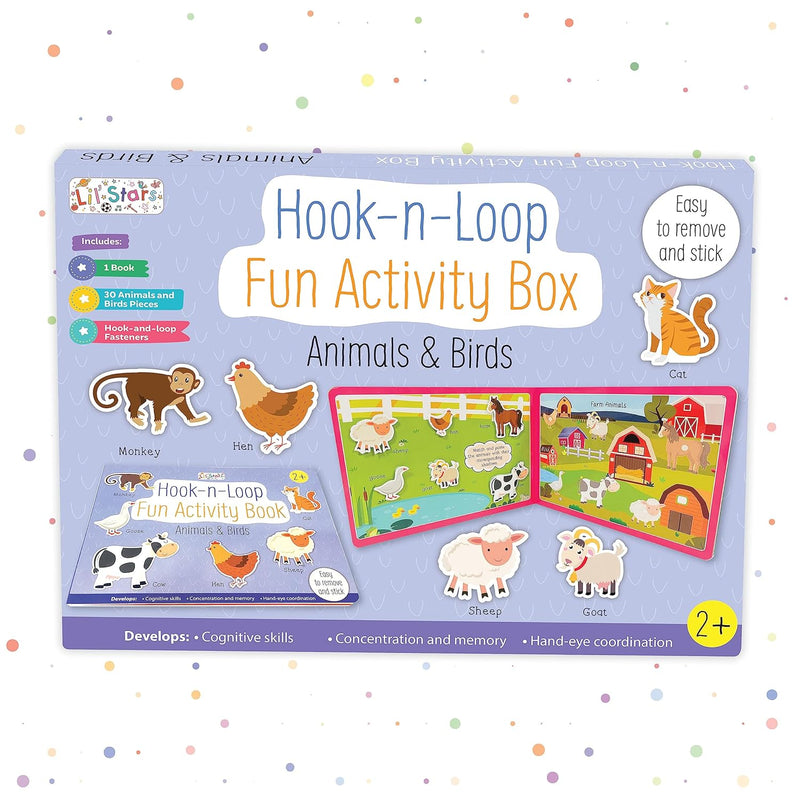 Hook N Loop Fun Activity Boxes