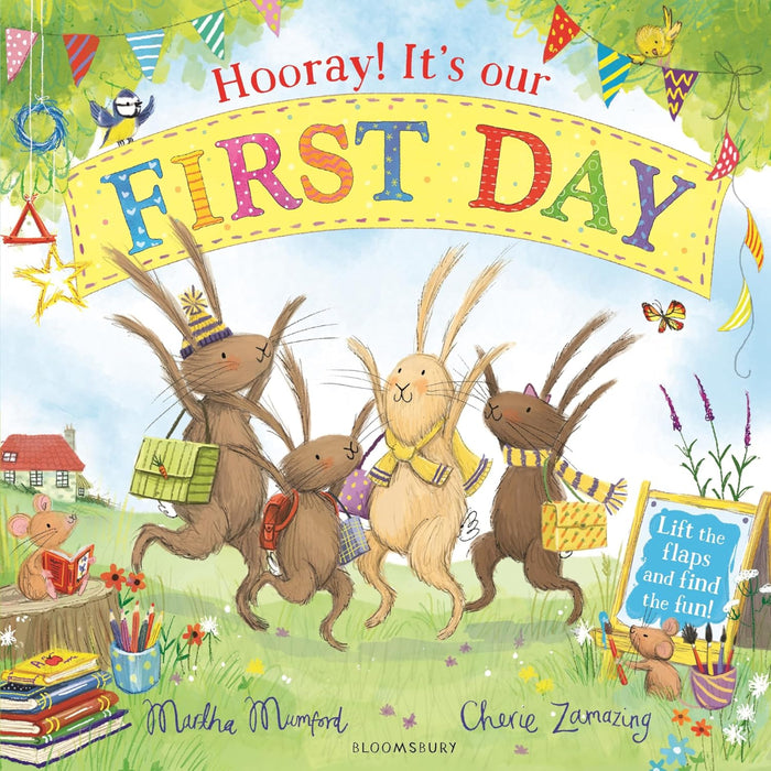 Hooray! It's Our First Day-Picture Book-Bl-Toycra