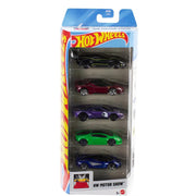Hot Wheel Pack of 5- Set of 4 Combo Pack- (Cyber Noir, Hw Motor Show, X-Raycers , Stunt Tracks )-Vehicles-Hot Wheels-Toycra
