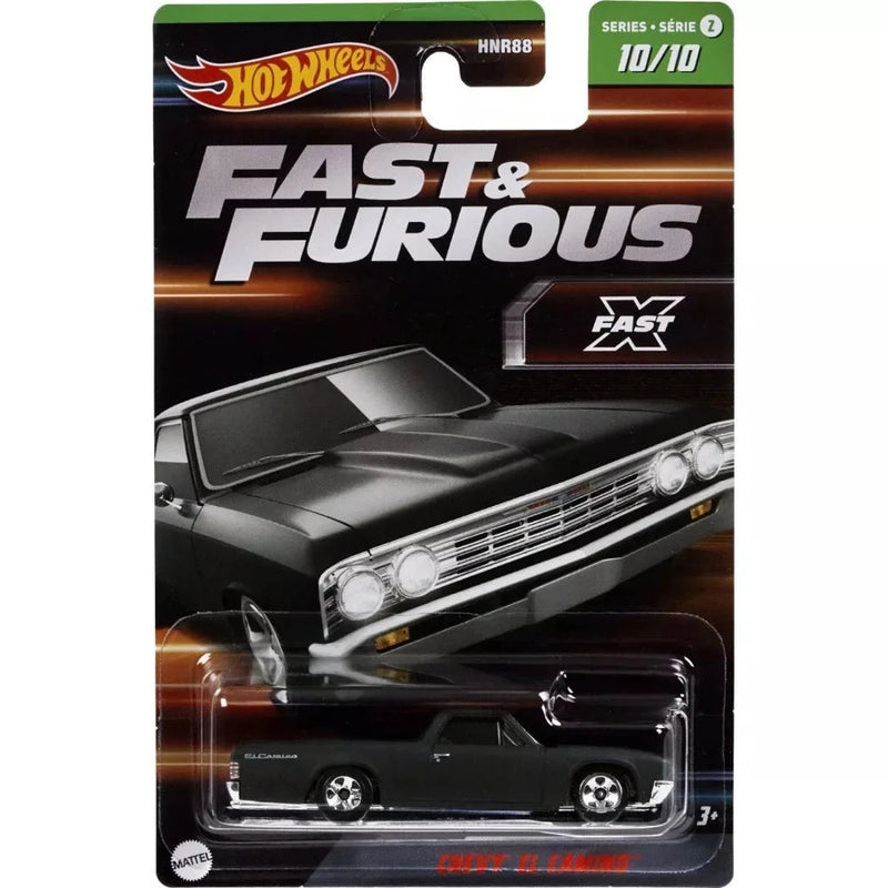 Hot Wheels 2023 Fast & Furious Set of 10 Cars