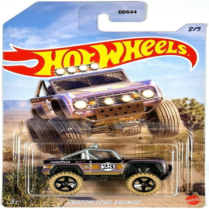 Hot Wheels 2023 Mud Runners Set of 5-Vehicles-Hot Wheels-Toycra
