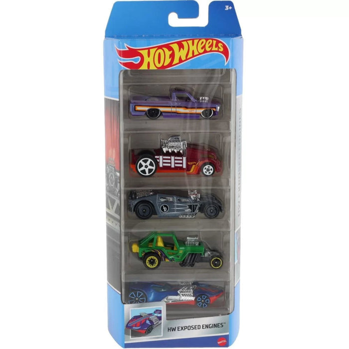 Hot Wheels 2024 Diecast Cars Pack of 5 Toycra