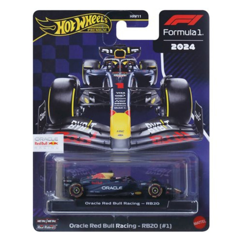 Hot Wheels 2025 1:64 Scale Premium Die-Cast Formula 1 Collectible Race Car - Set of 2-Vehicles-Hot Wheels-Toycra