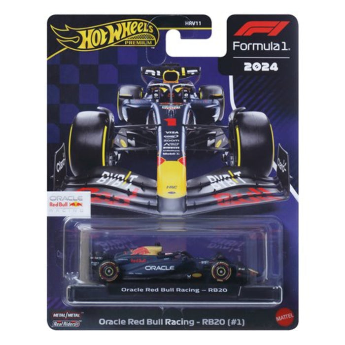 Hot Wheels 2025 1:64 Scale Premium Die-Cast Formula 1 Collectible Race Car - Set of 2-Vehicles-Hot Wheels-Toycra