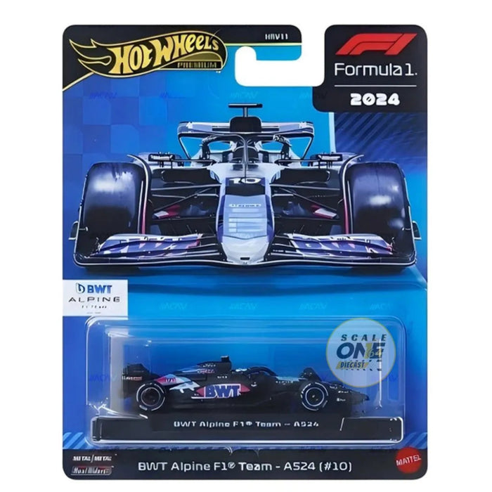Hot Wheels 2025 1:64 Scale Premium Die-Cast Formula 1 Collectible Hot Wheels 2025 1:64 Scale Premium Die-Cast Formula 1 Collectible