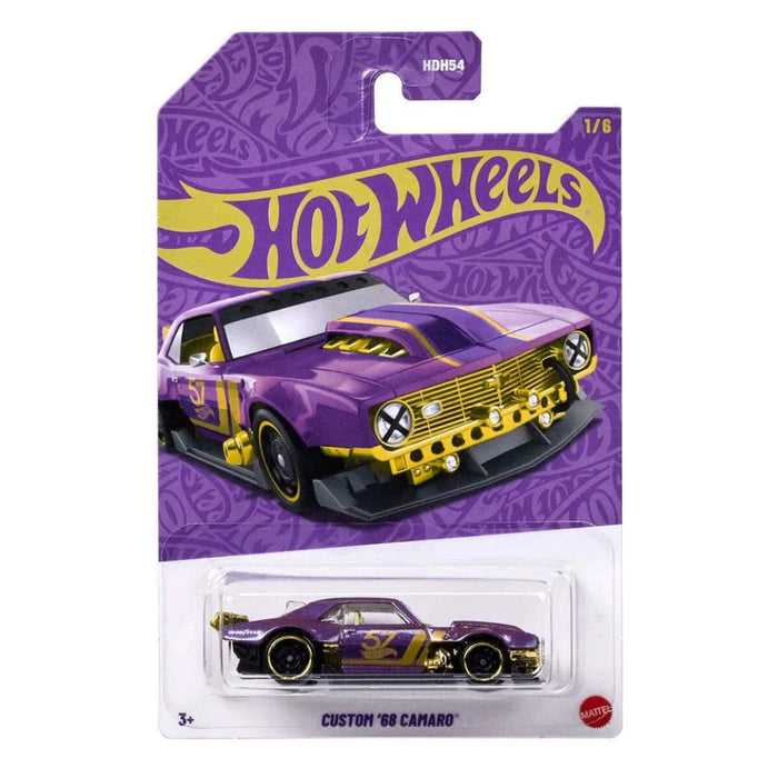 Hot Wheels 2025 57th Anniversary Pearl and Chrome Vehicle -Pack of 4-Vehicles-Hot Wheels-Toycra