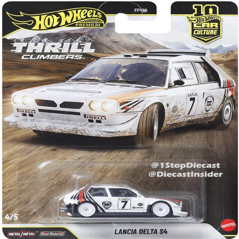 Hot Wheels 2025 Car Culture Thrill Climbers - Set of 5