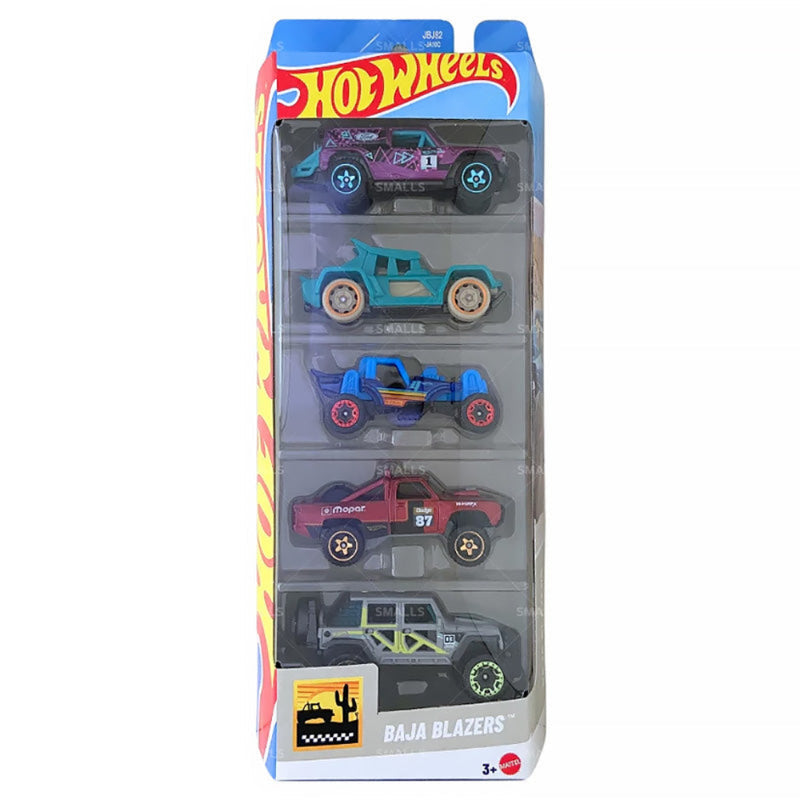 Hot Wheels 2025 Diecast Cars - Pack of 5