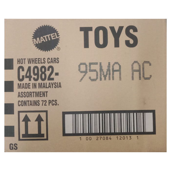 Hot Wheels 2025 Factory-Sealed AC Case 72 Die-Cast Cars (Brand New Box) ( Manufactured in Aug 2025)-Vehicles-Hot Wheels-Toycra